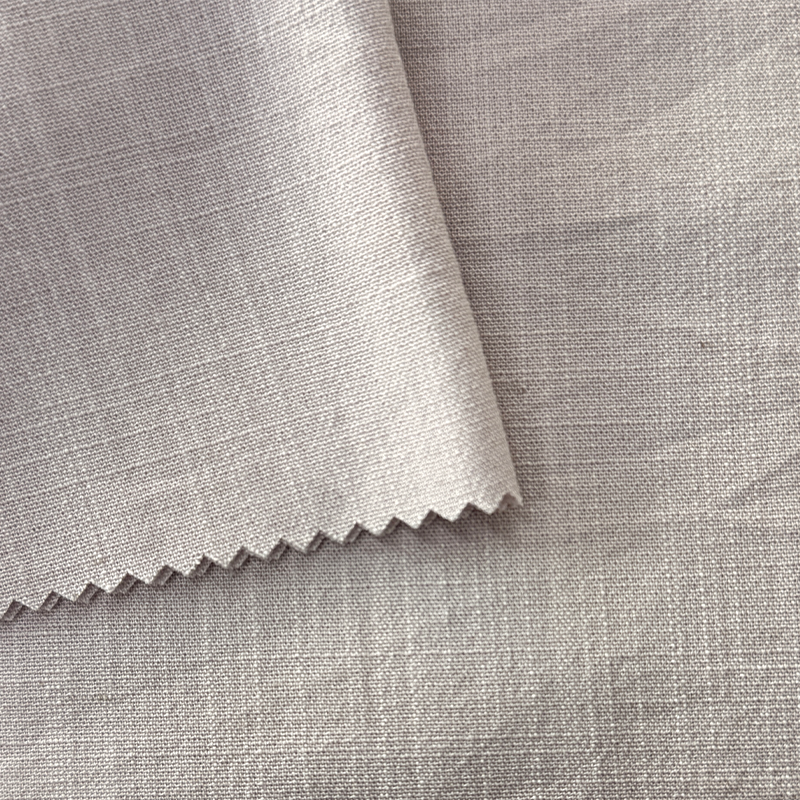 NO 6049 Kain Tenun Polos Terlihat Linen Slubbed NO 6049 Kain Tenun Polos Terlihat Linen Slubbed