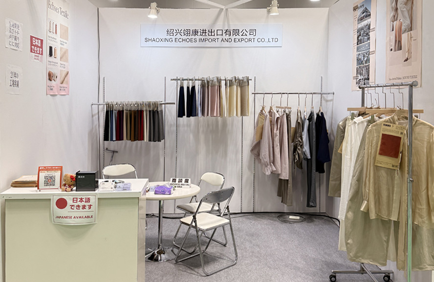 Shaoxing Echoes Textile Co., Ltd Memamerkan di FaW TOKYO 2026 dengan Kesimpulan yang Sukses