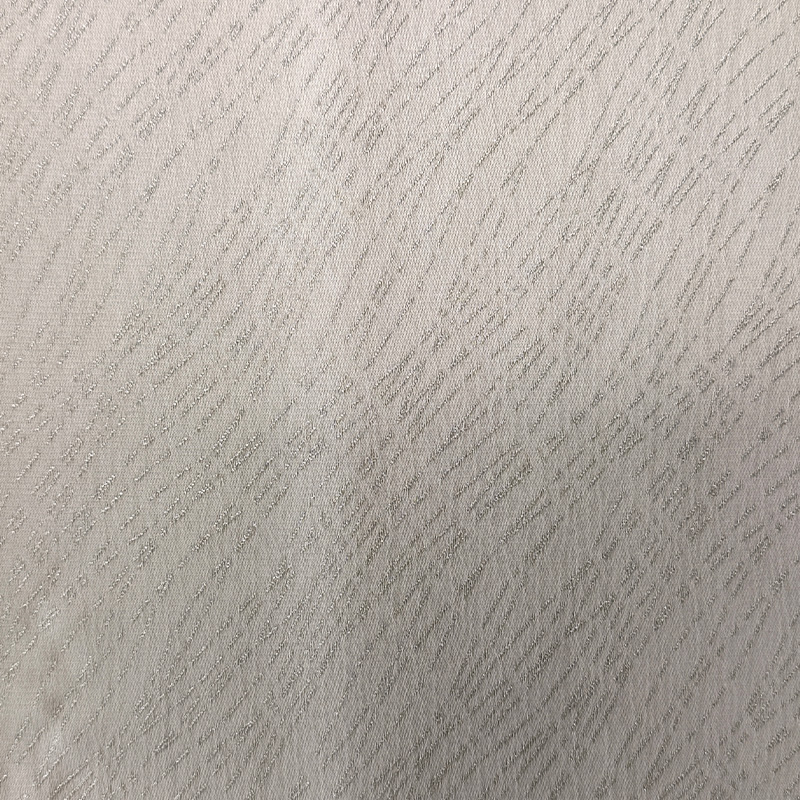 Kain Jacquard Seperti Asetat – Garis Lurex Bertekstur Diagonal