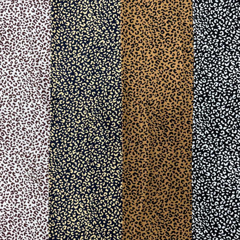 Kain Rayon Cetak 45S – Cetak Macan Tutul Kecil